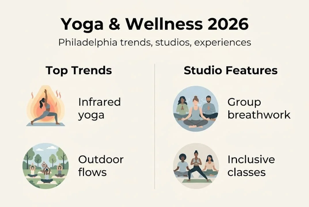 Explore the top yoga and wellness trends for 2026 in Philadelphia ...