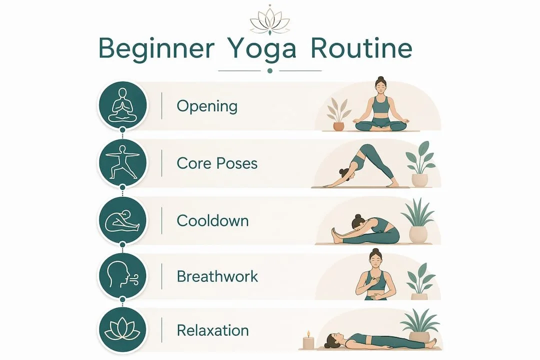 Yoga Basic Steps Learn Yoga Poses: A Beginner's Complete 2026 Guide — Amrita Yoga & Wellness