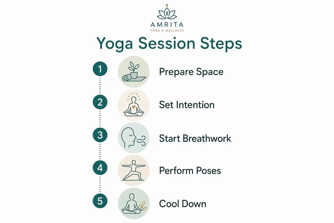 Beginner Yoga at Home: How to Build a Simple Daily Practice — Amrita ...