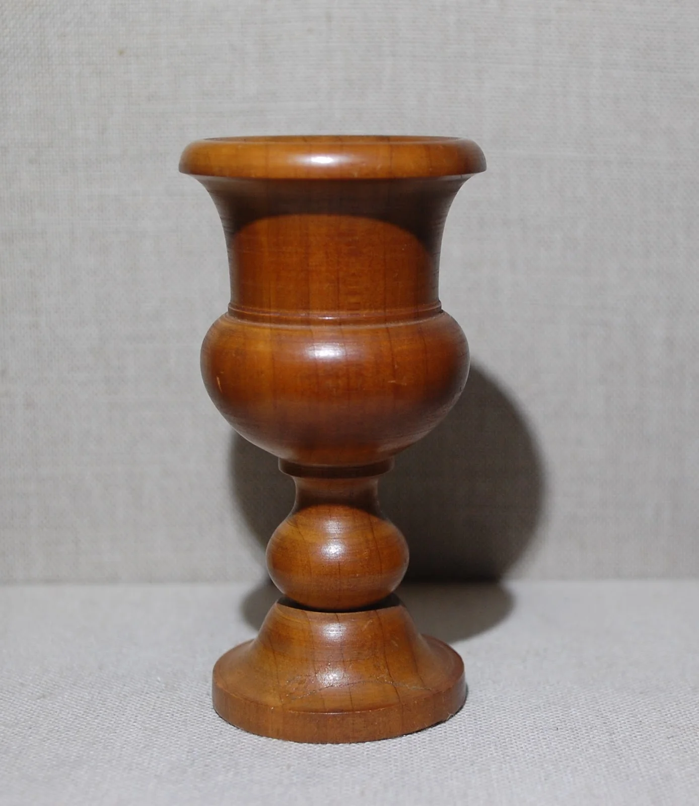 1930.0008.003d Wooden cup. Gift of Henry F. Jenks