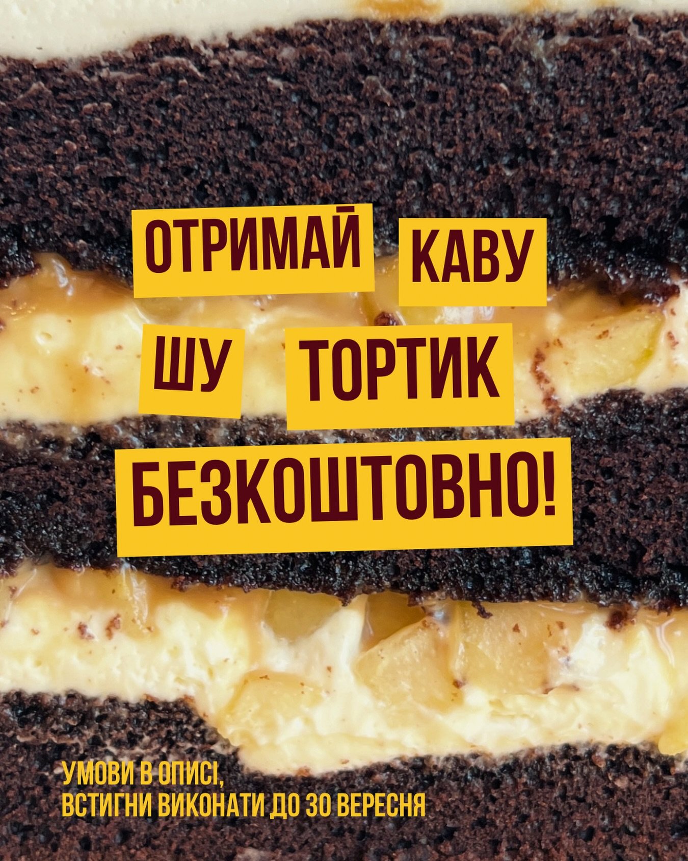 Хочеш подарунків від CHE Bakery? 👉🏼 Проходь опитування на 5-7 хвилин, щоб отримати 🎁

Для покращення нашого сервісу та продукції ми створили невеличку анкету, яку просимо вас пройти 💛
Для нас важлива думка кожного, тому будемо вдячні за участь і 