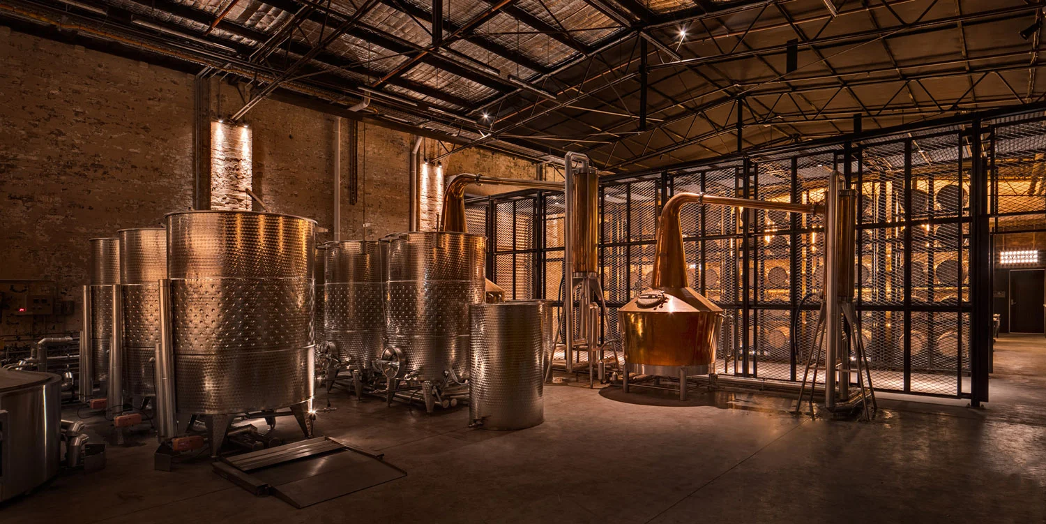 Beautiful Lighting: ARCHIE ROSE DISTILLERY, Sídney