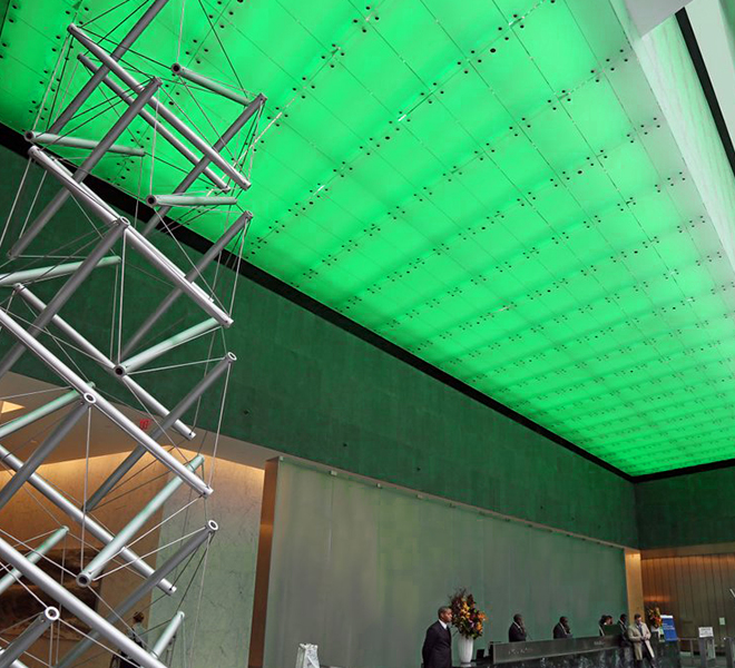 1 WTC Lobby, New York