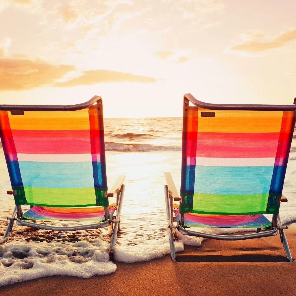 new jersey shore beach chair package rental