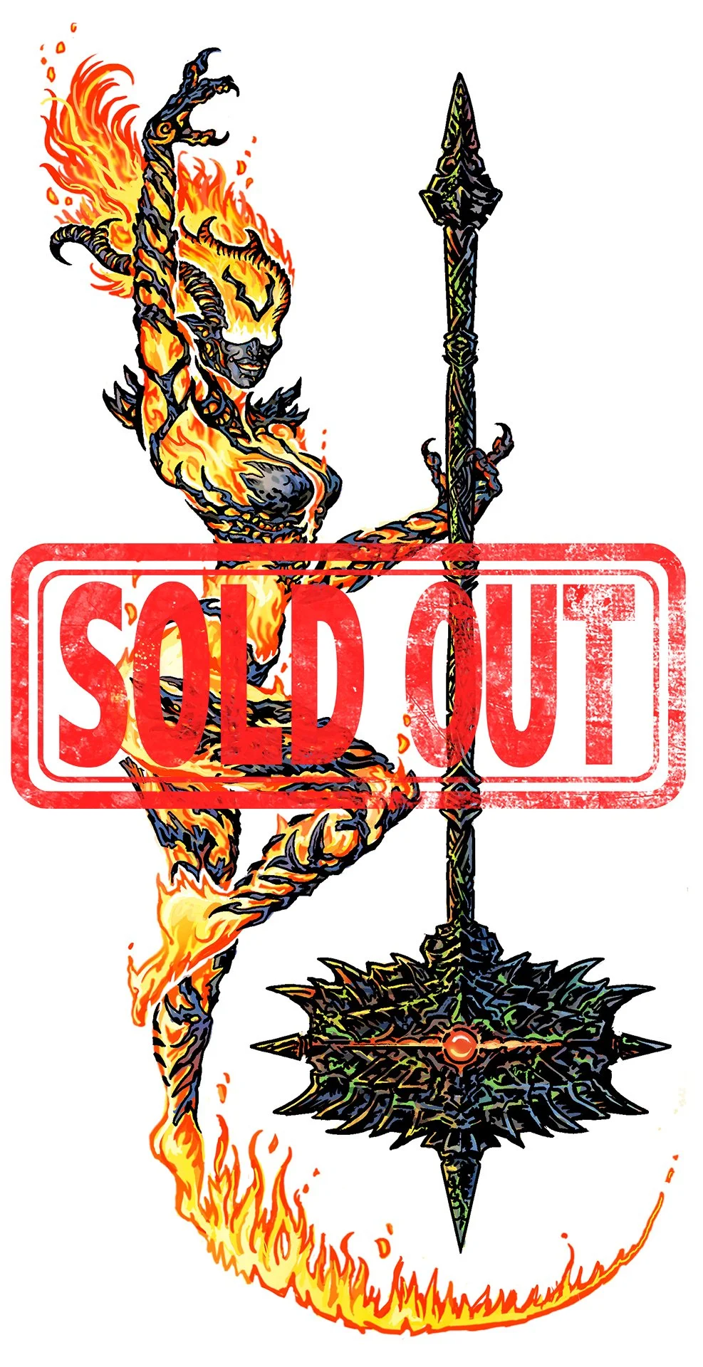 Flame Atronach + Volendrung Sticker
