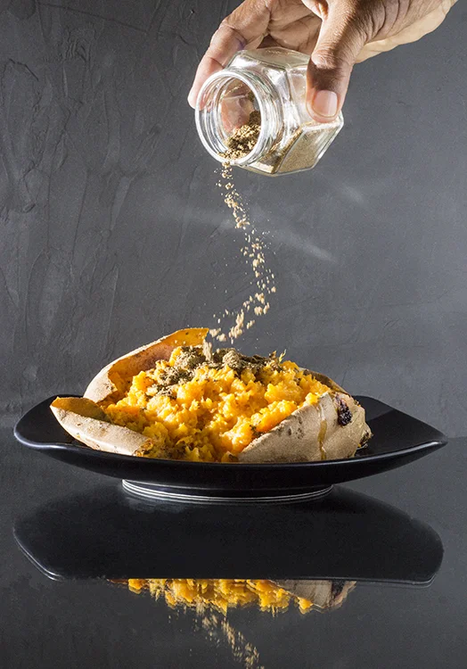 The Mighty Sweet Potato With Garam Masala