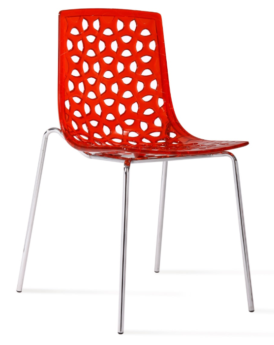 Source on where to find Delilah Stacking transparent Chair