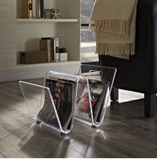 source on where to find transparent magazine holder