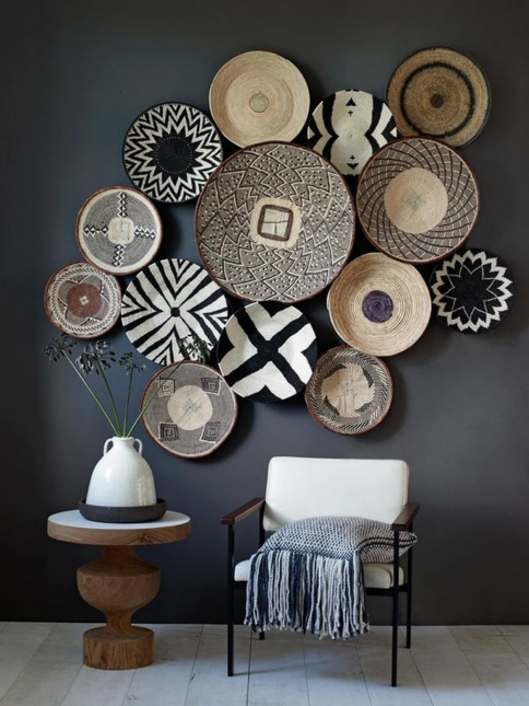 basket of collection on wall source