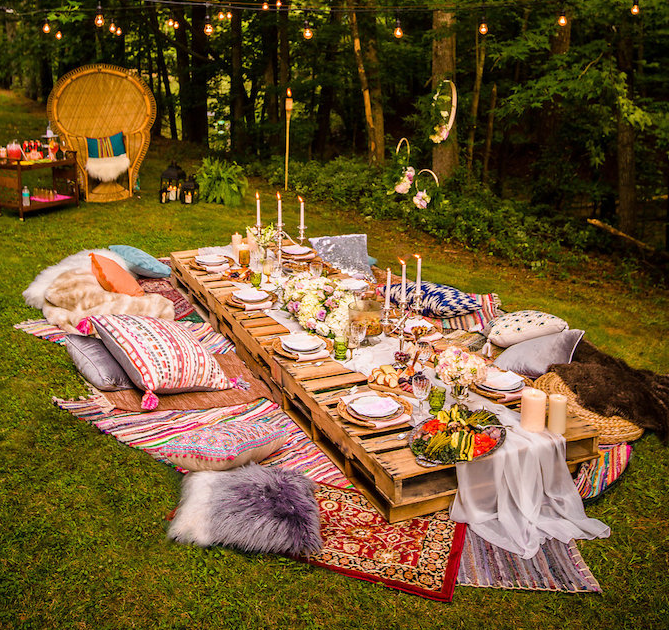 Boho Midsummer Nights Soirée by Kara Allen