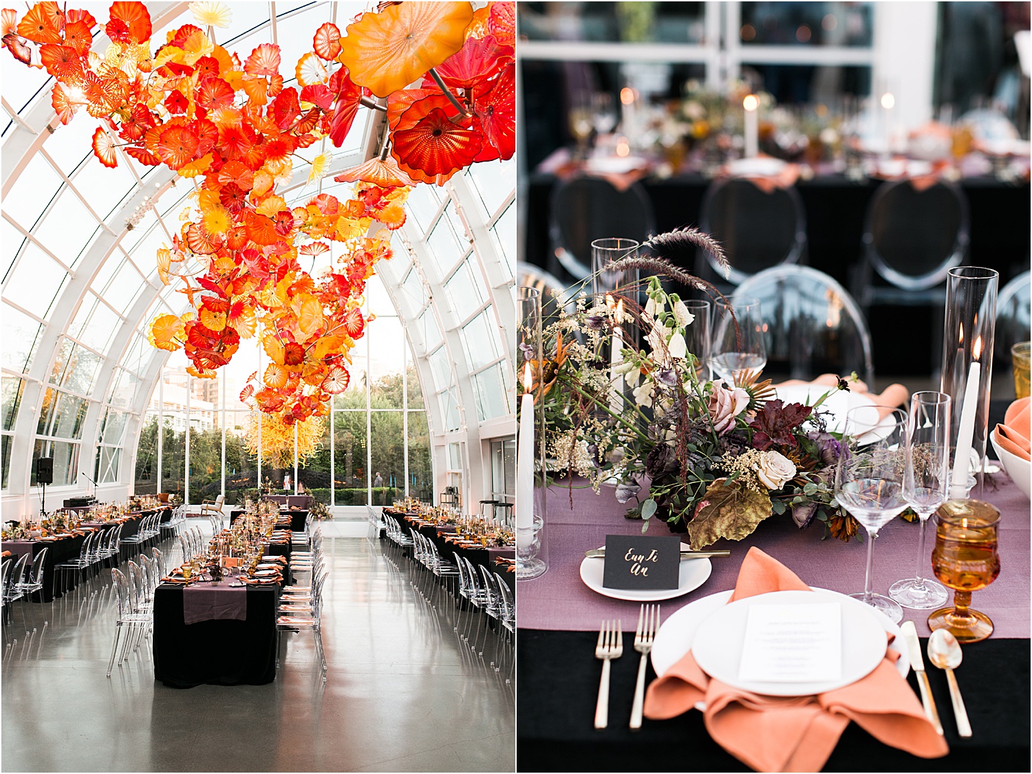 Chihuly Garden and Glass Wedding