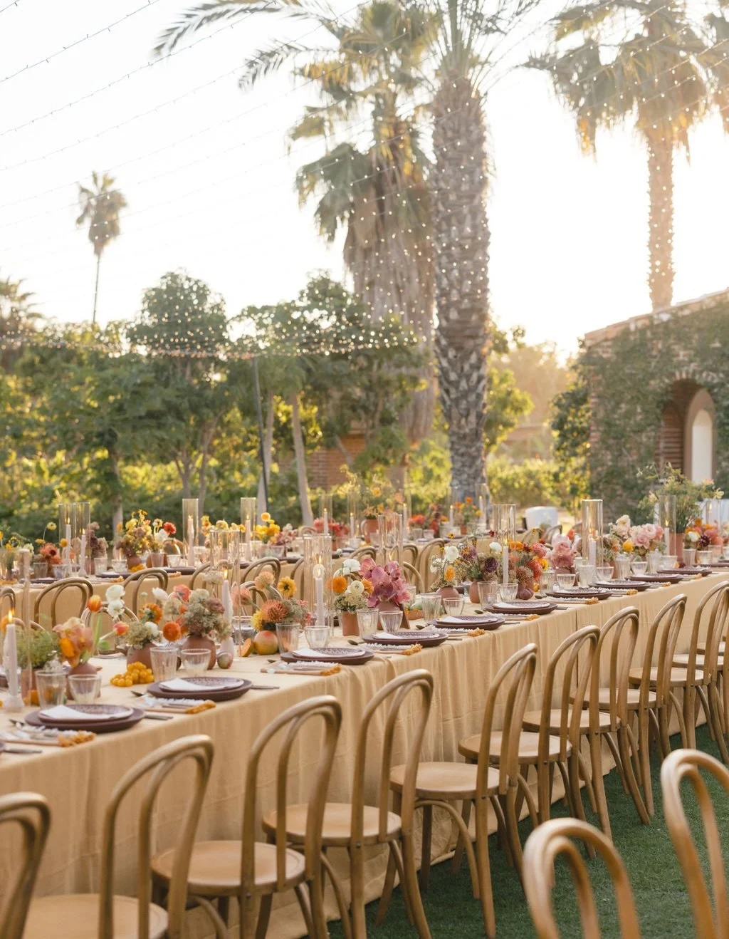 More from Mexico ~ welcome tables set with @bethhelmstetter @abbyandlauren at @florafarms @florafarmsweddings ~ we&rsquo;re looking forward to being back in Cabo again later this year!