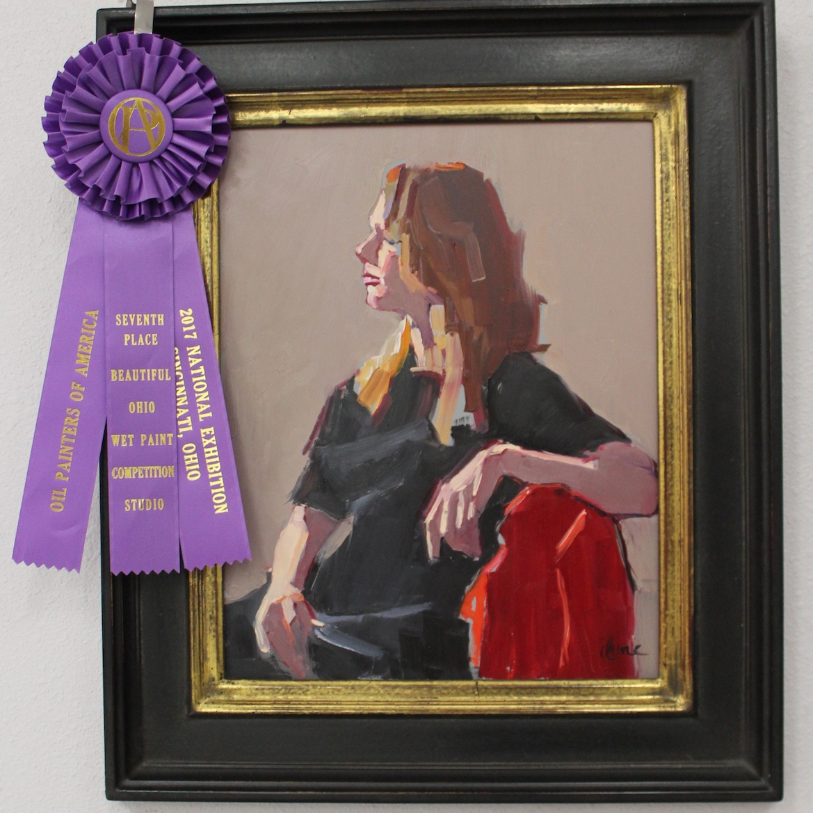 12x9 - 7th place in Oil Painters of America's 26th National Exhibition Wet Paint Competition/Studio Division