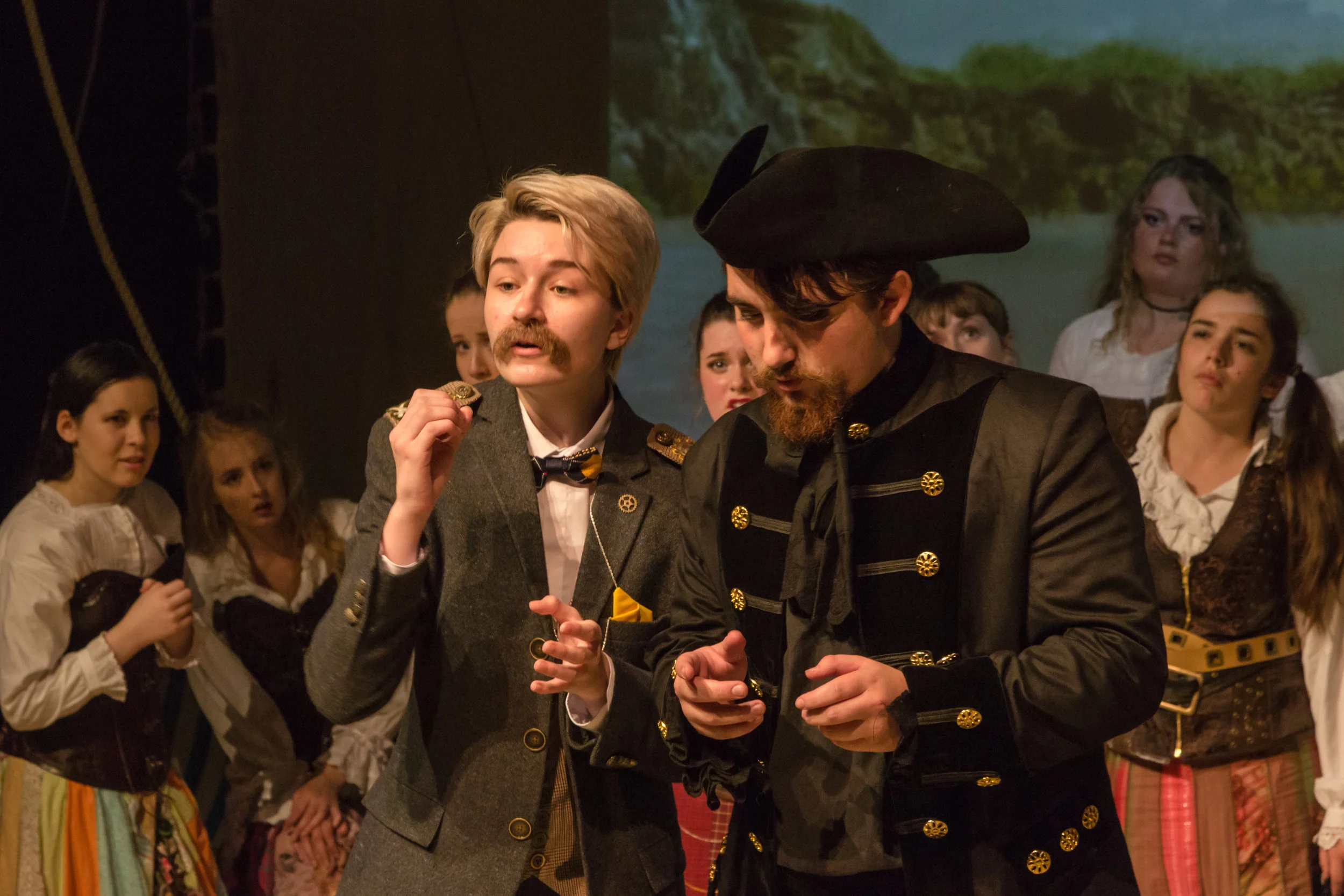 act one . major general and pirate king