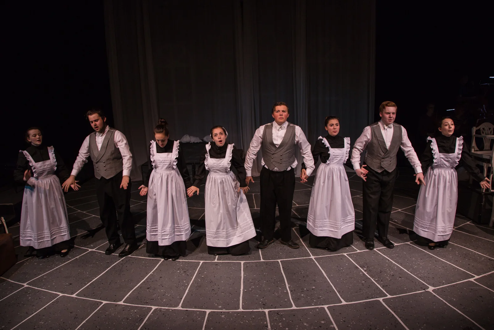 act one . the liebeslieder ensemble