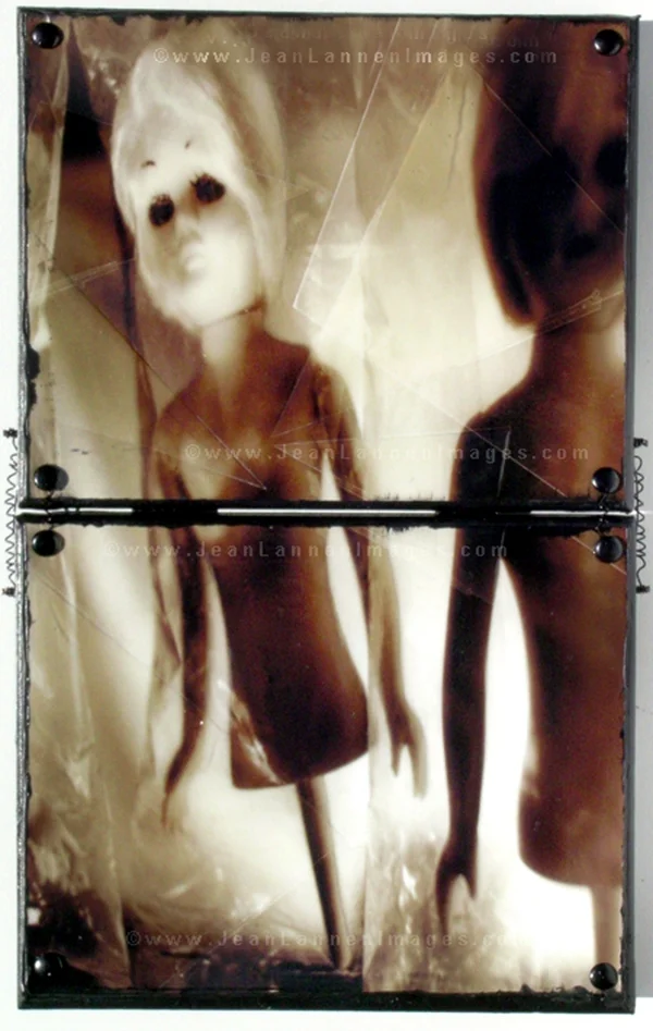 Original One of A Kind Mixed Media - Real Photographic Print adhered to Canvas with hand painted varnished surface.