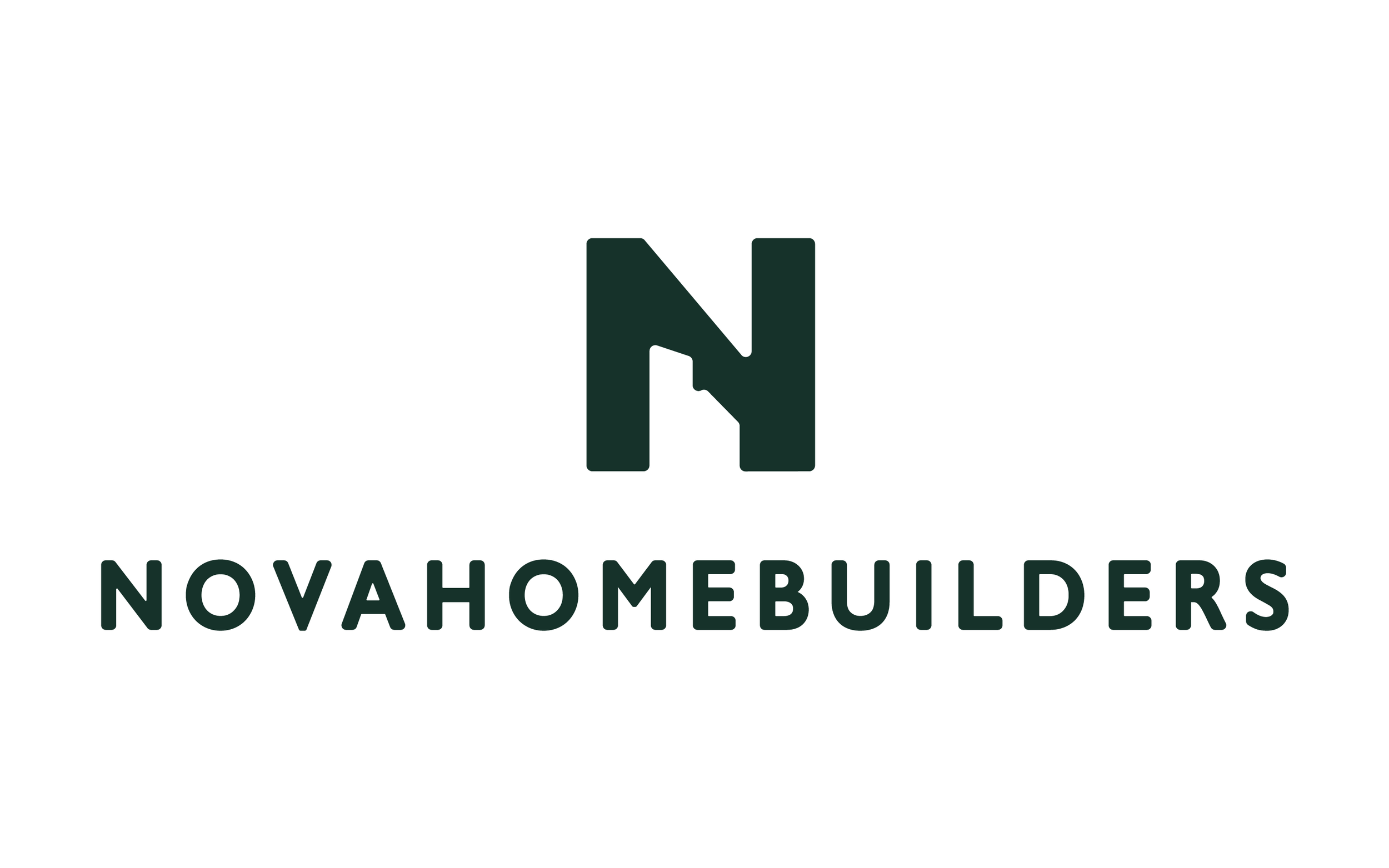 Logo design for Nova Homebuilders a real-estate development company that specialises in developing apartments and duplex residences.