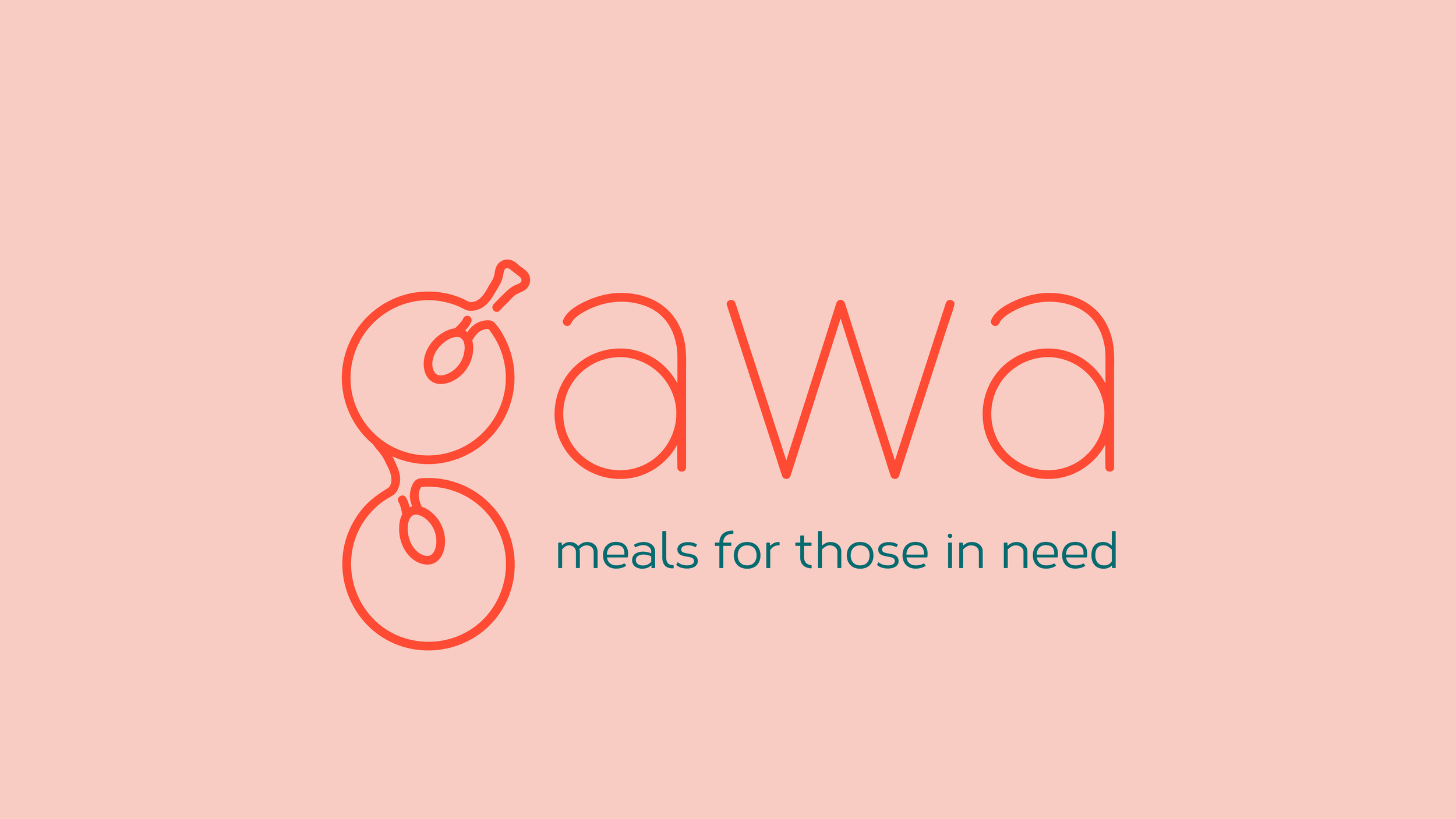Identity concept for Gawa a non-profit company that provides nutritious meals to Nairobi’s most vulnerable residents.