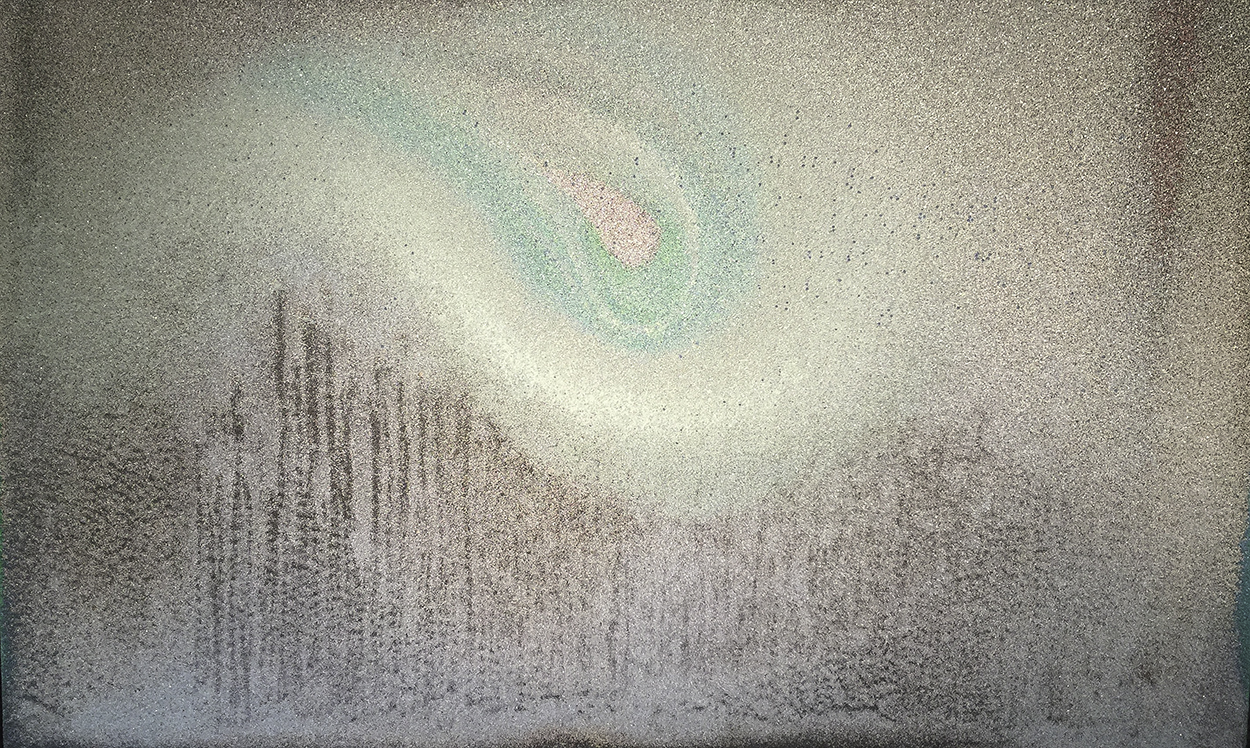 Untitled 2106, 40" x 60", Mixed media on linen