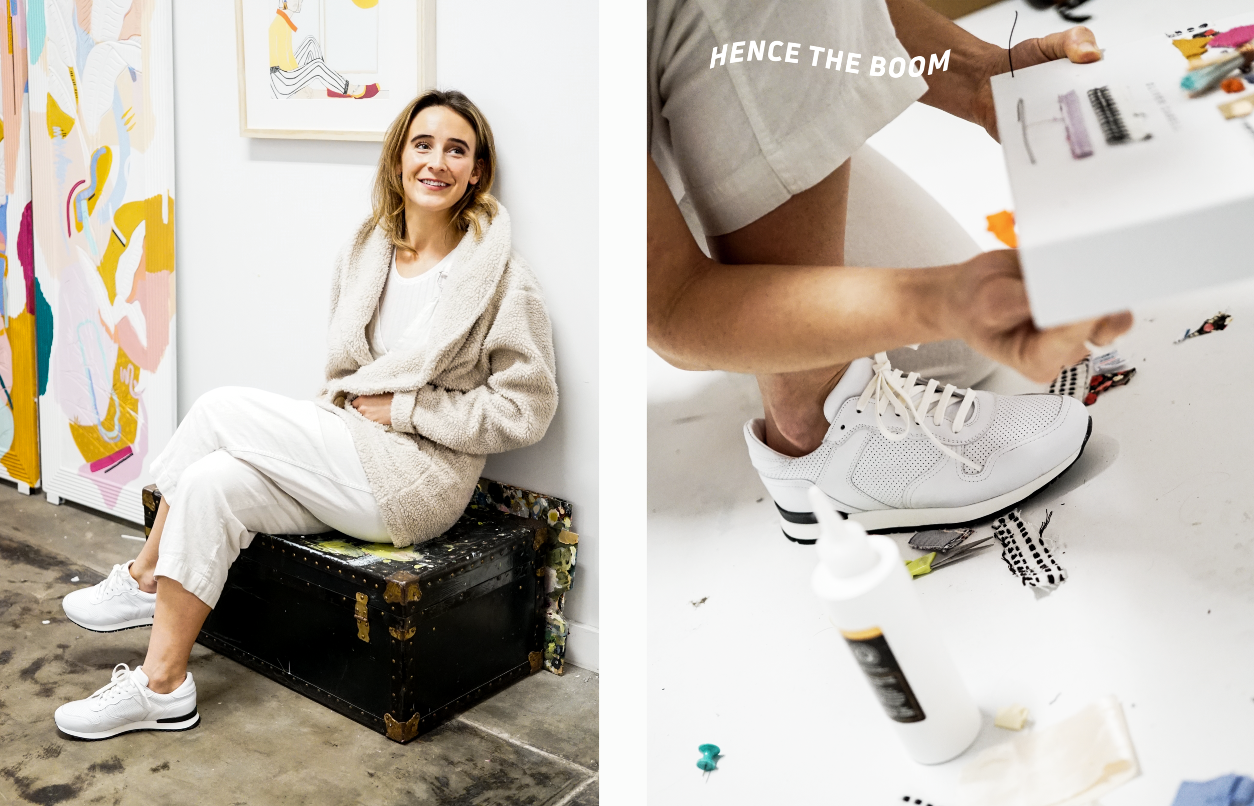 Sneaker x Oliver Cabell x Meredith Steele - Product shoot