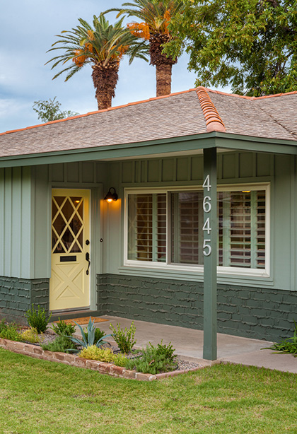 Midcentury Exterior Remodel