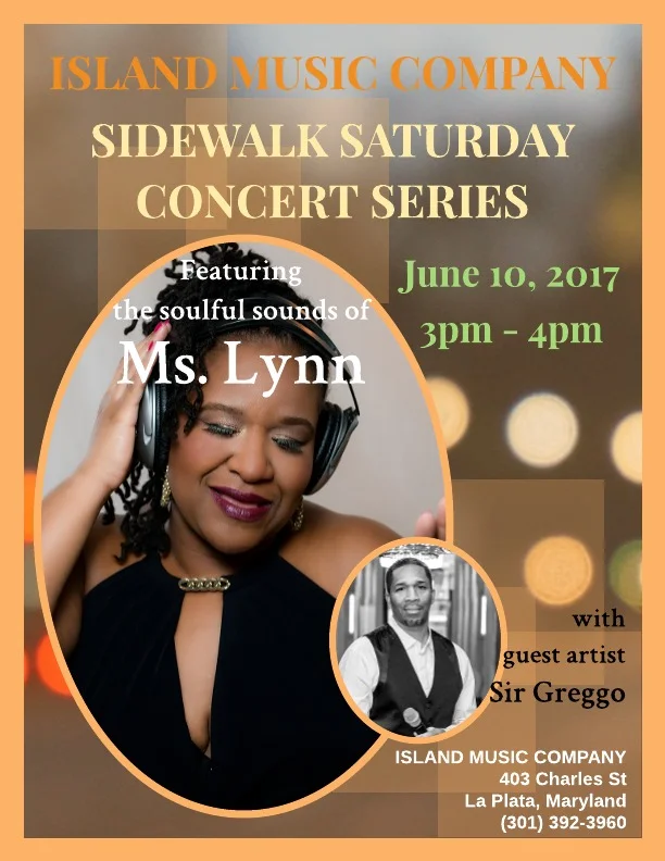 Jazzy R&B at Island Music Company Sidewalk Saturday Concert Series