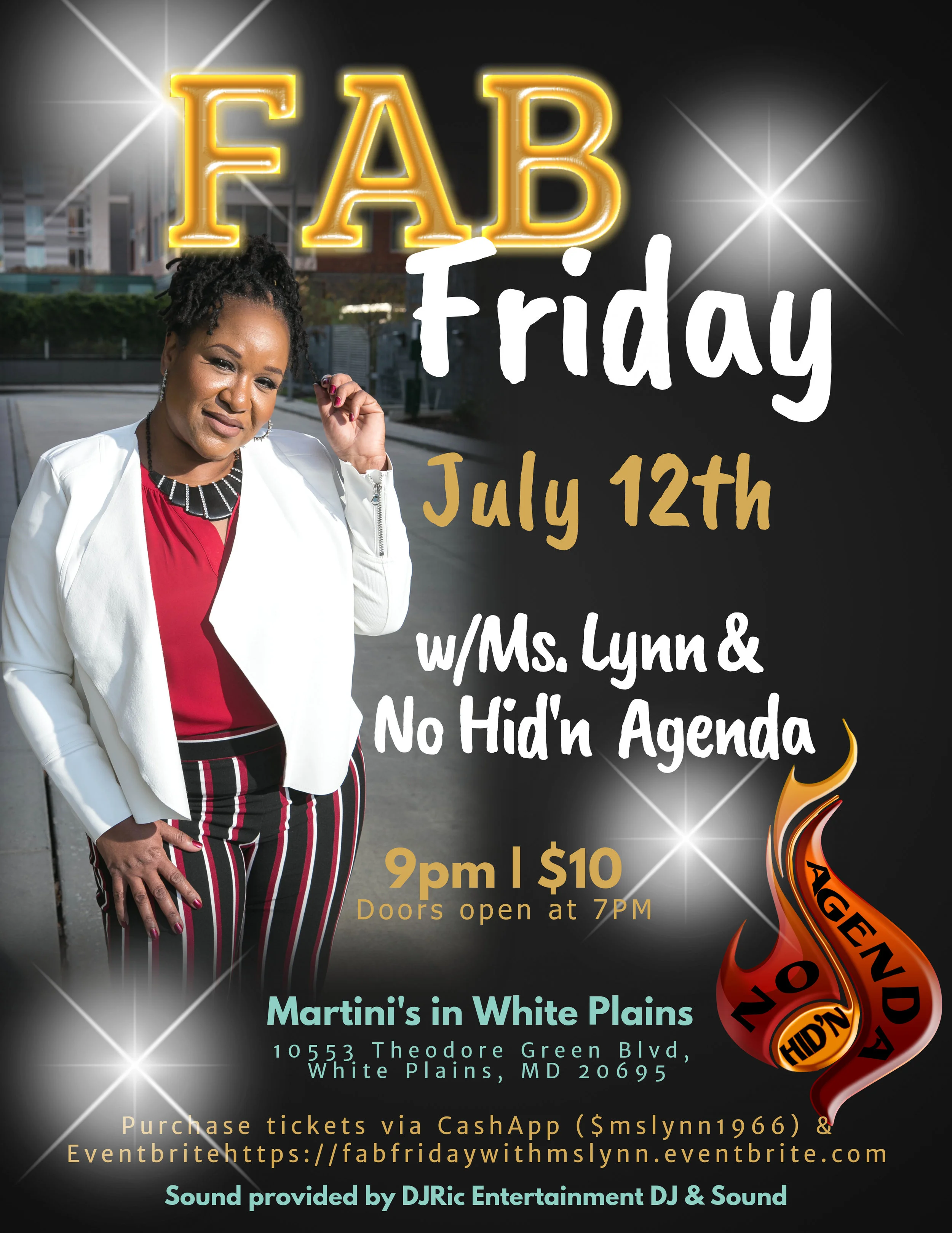 Fab Friday w/Ms Lynn &amp; No Hid'n Agenda