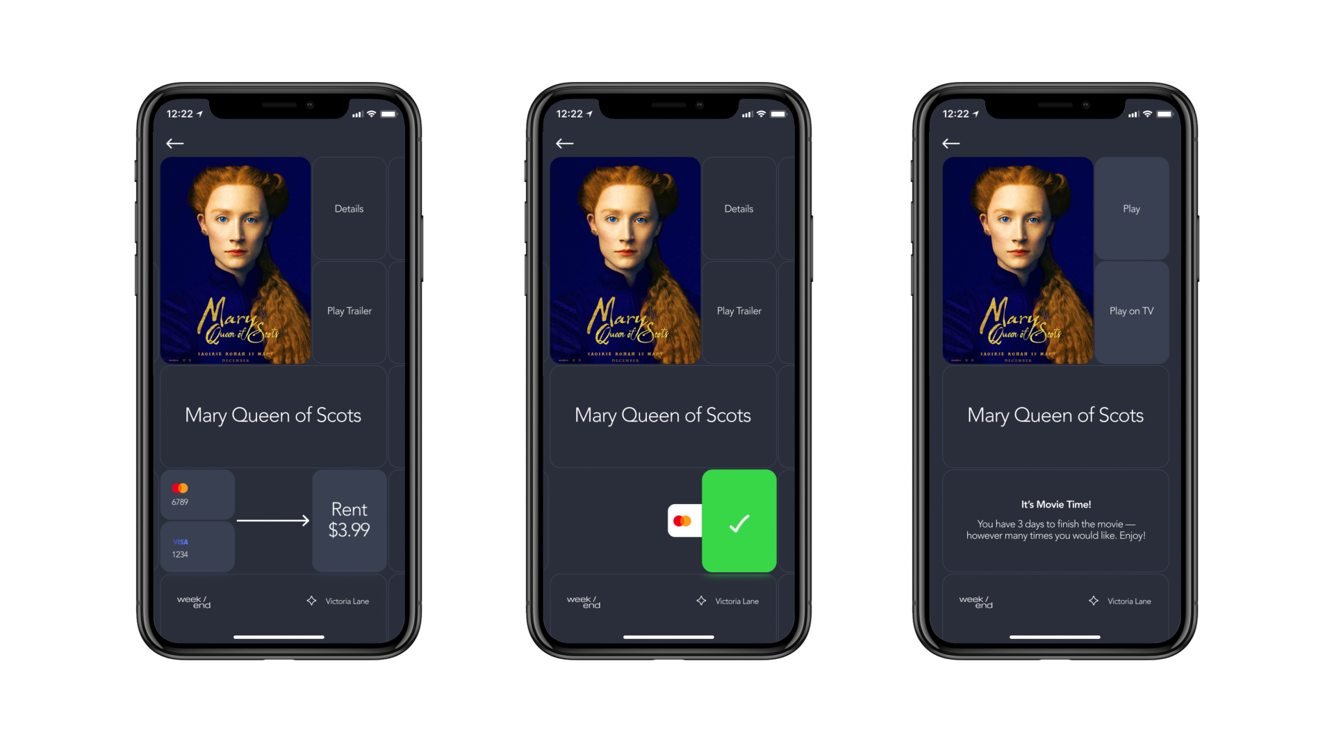 New payment control. Drag your card to pay — making the user feel more in control.