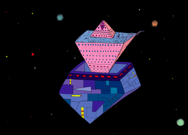 Space ships make love