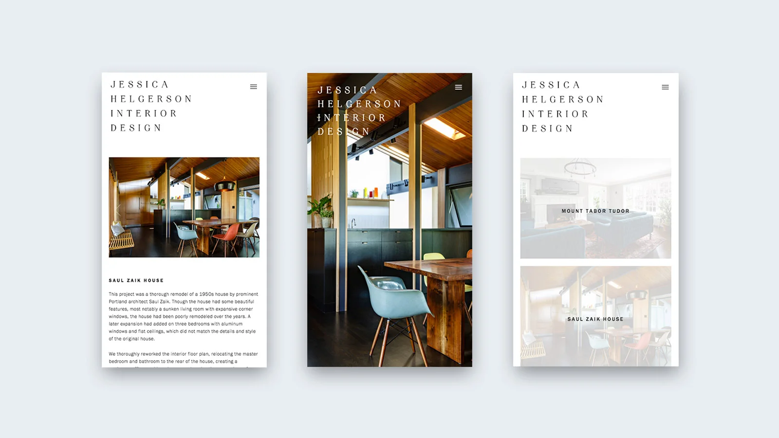 Jessica Helgerson Interior Design
