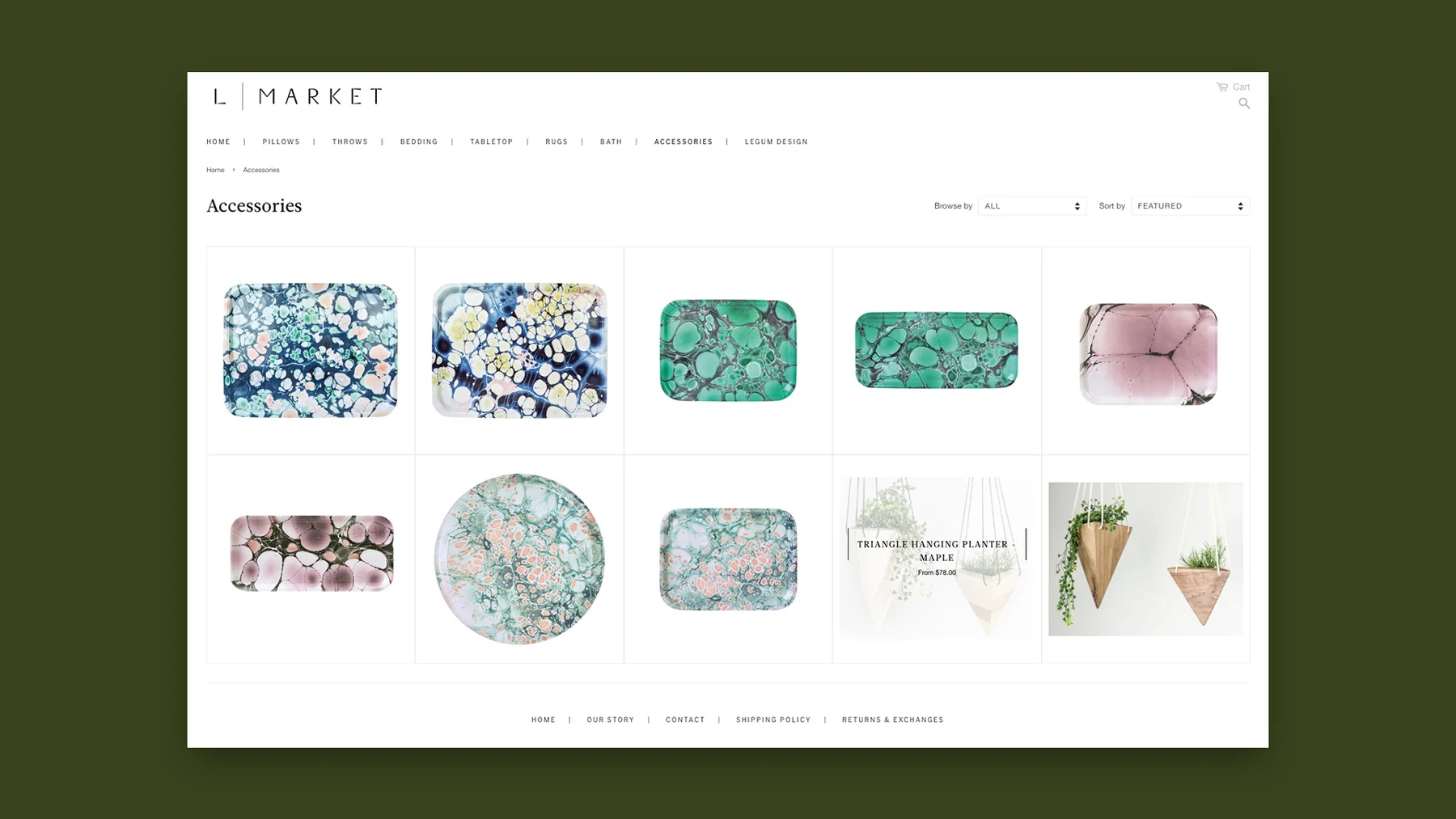 Legum Design's L | Market