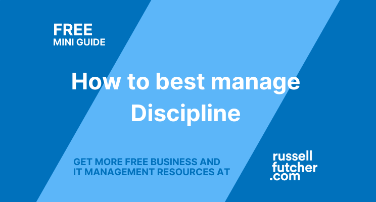 FREE Mini-Guide, How to best manage Discipline