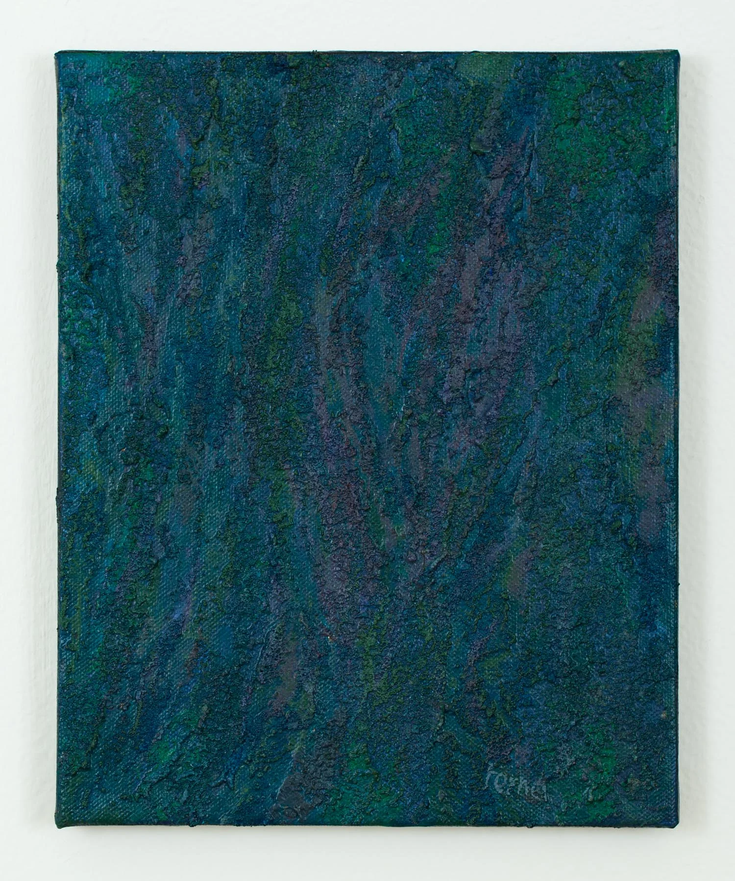 Passways 7, May 2016, Acrylic on cotton duck, 10 x 8 in