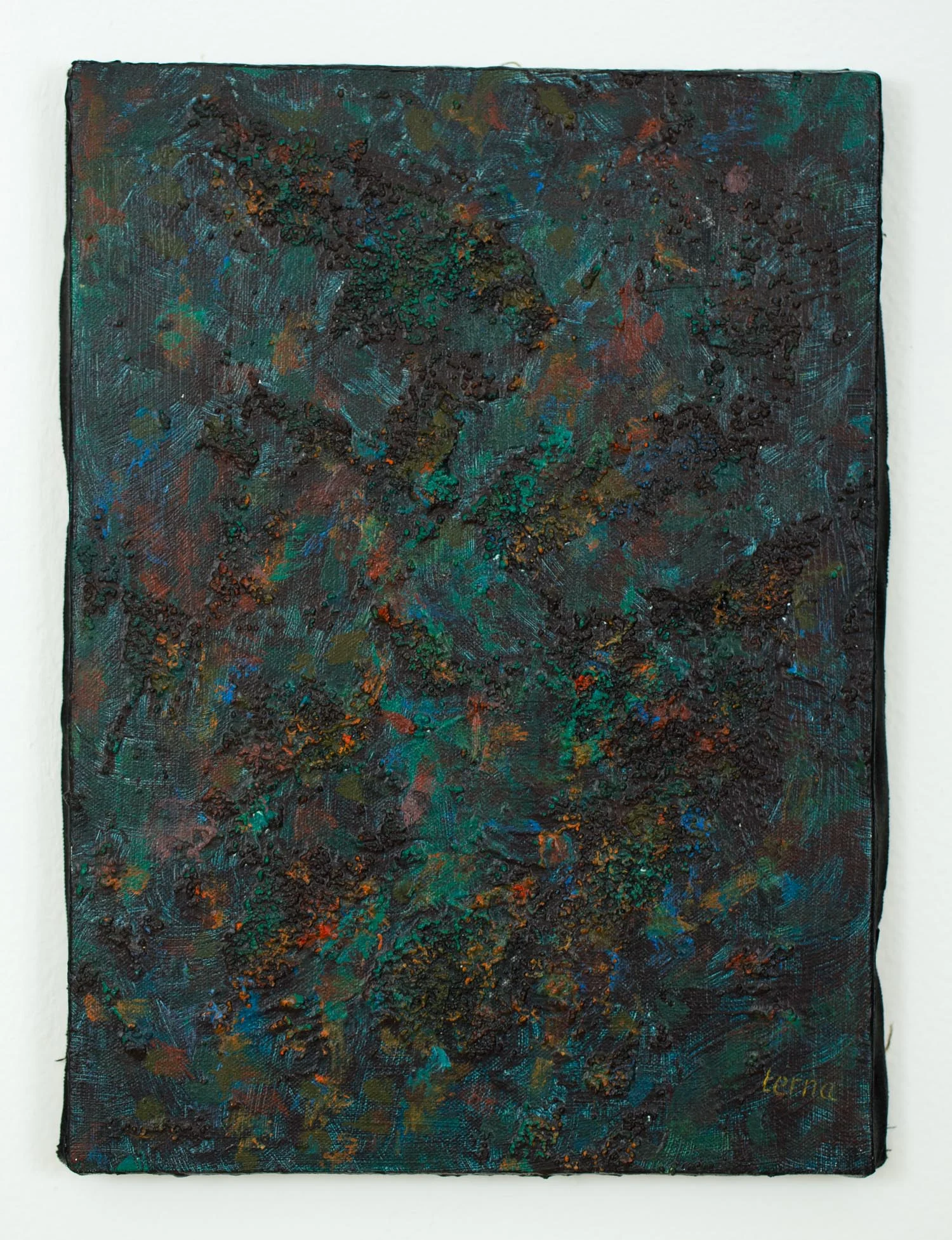 Ahead of the Night, December 2012, Acrylic on cotton duck, 12 x 9 in