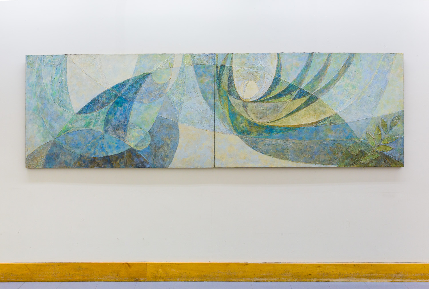 Fred Terna, Processing Chaos, Recurring Echoes , Exhibition View, Callahan Center at St. Francis College, Brooklyn, NY, 2017