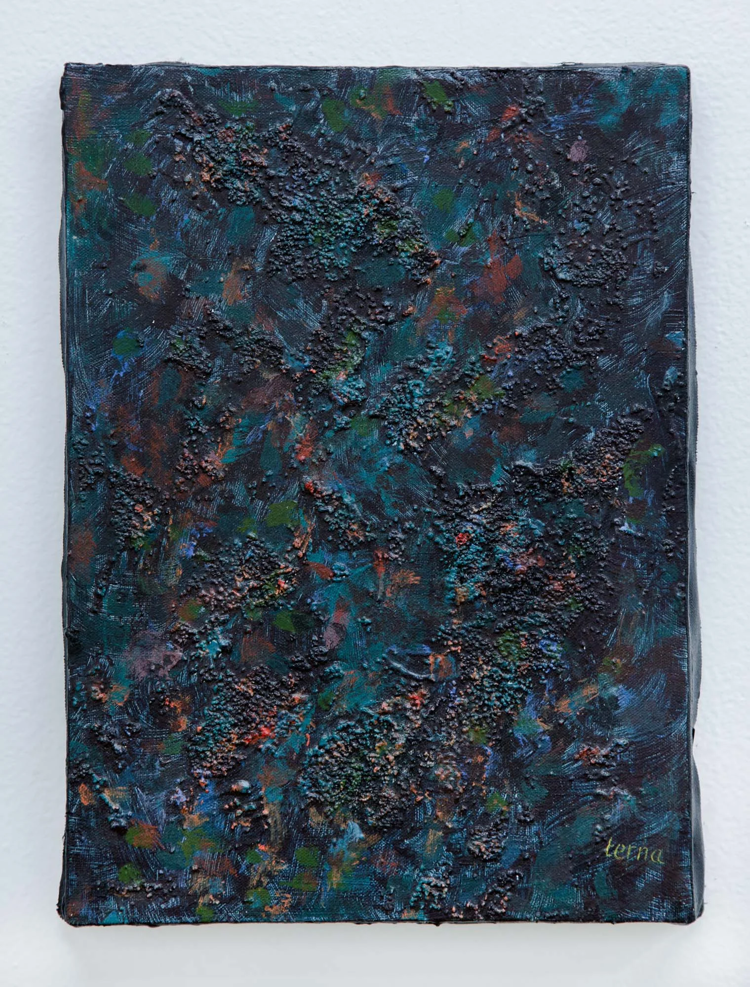 Ahead of the Night, 2012, Acrylic on cotton duck, 12 x 9 in