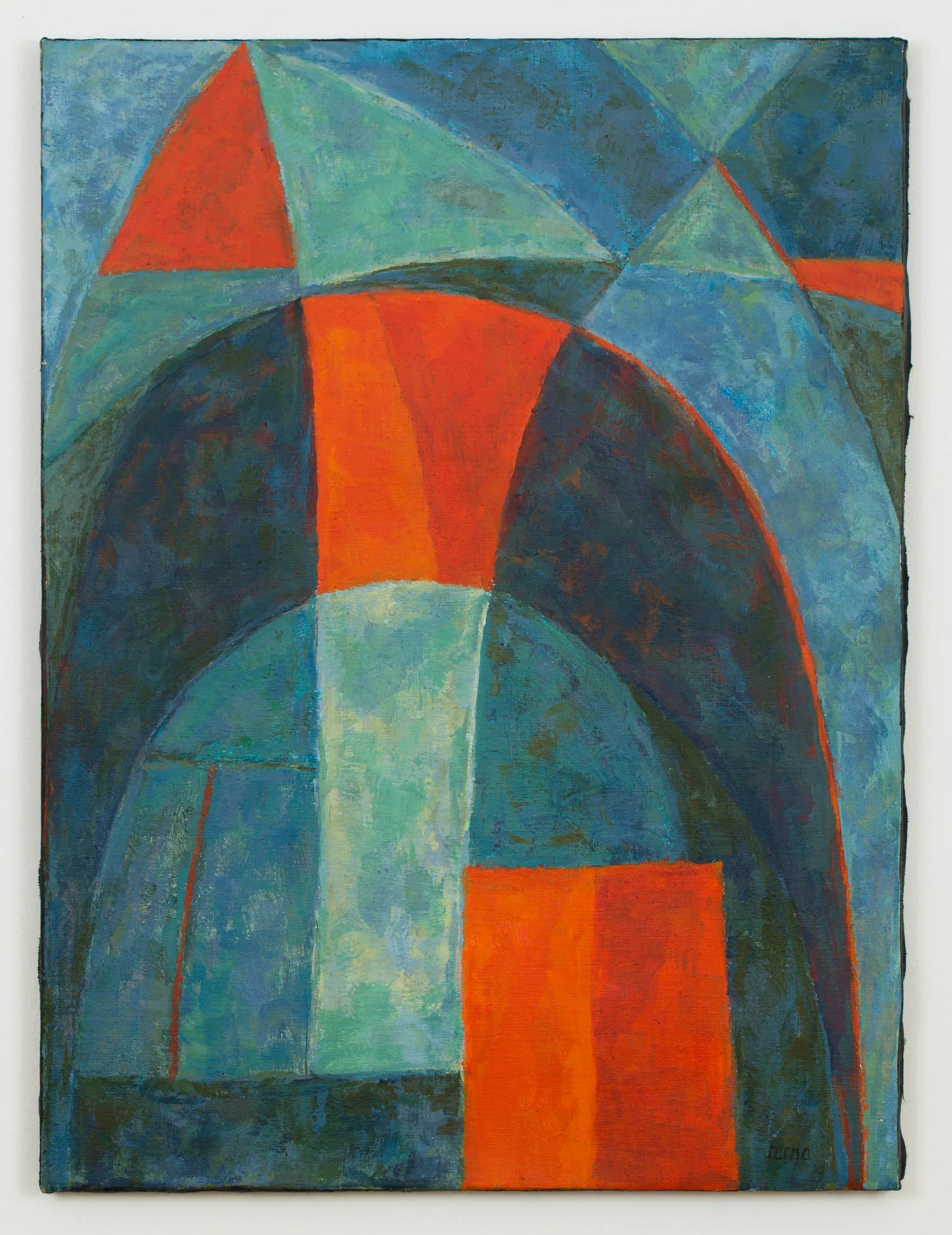 Second Gate , 2016, Acrylic on canvas, 24 x 18 in