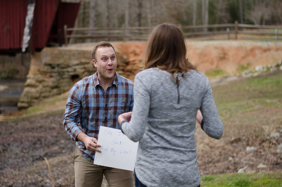 "We have something to tell you!"