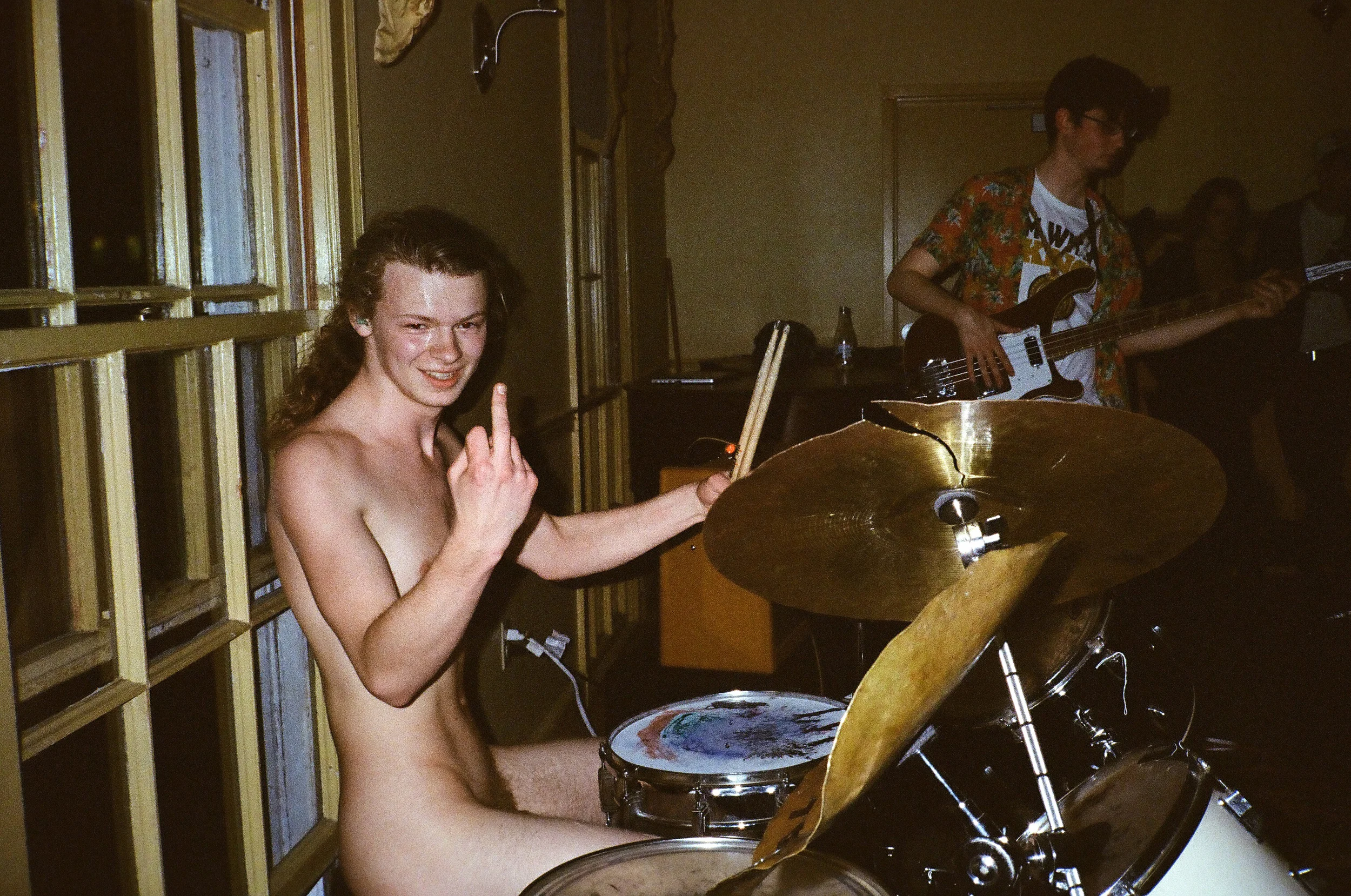 Dexter on Drums, 2016. © Cameron Schiller