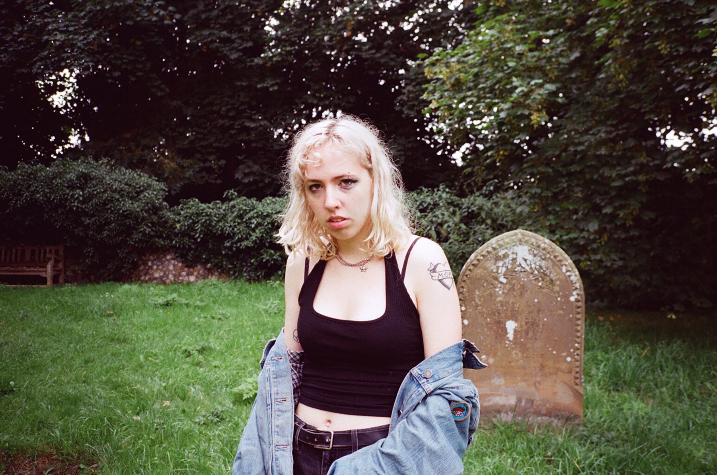 Me, in a graveyard, 2020 (Copy)