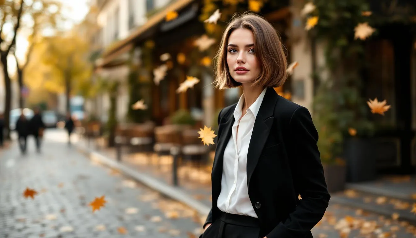 The French Bob Is Officially the Coolest Haircut of Fall—Here's How to Style It Perfectly