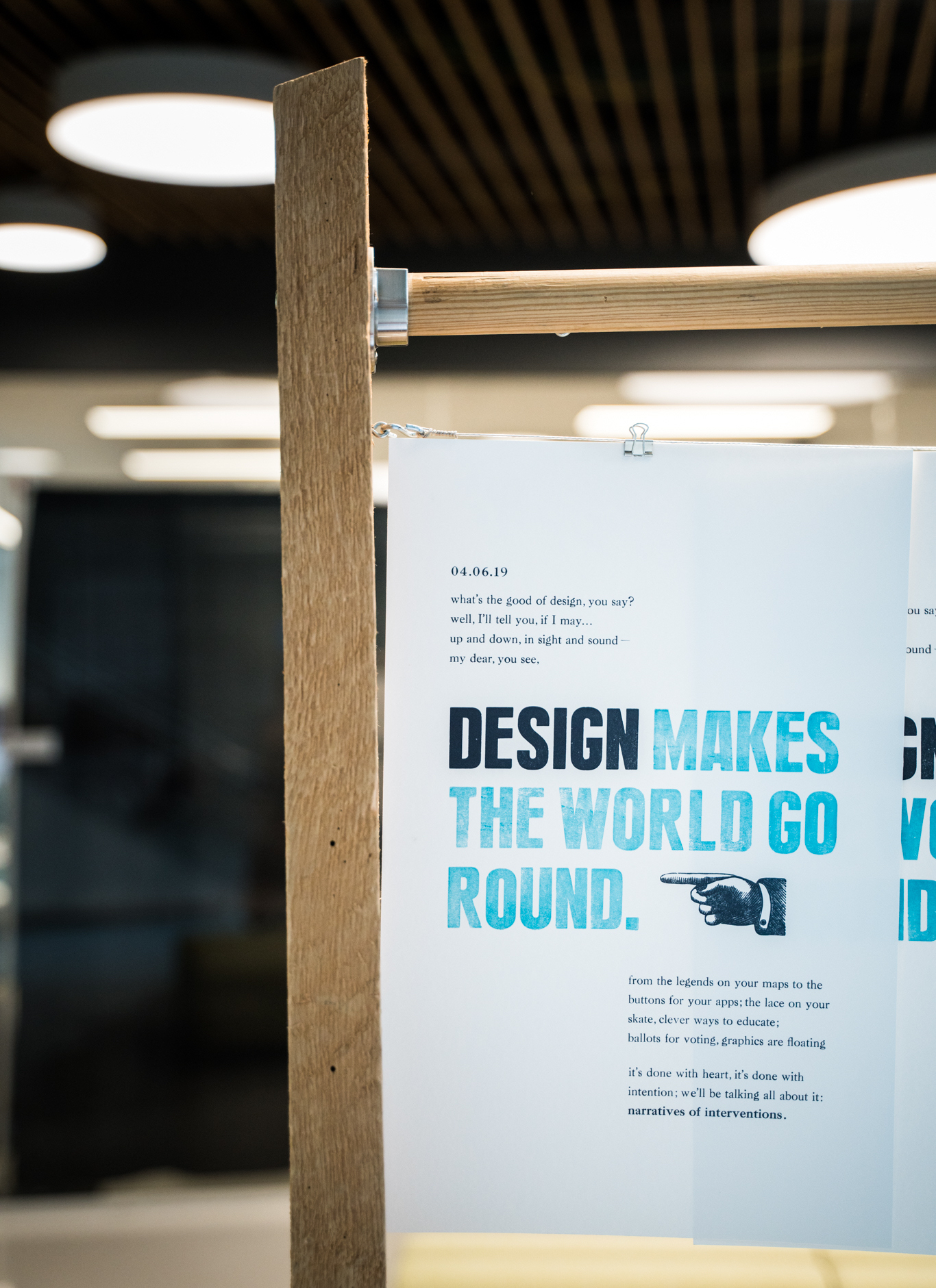 Letterpress Poster