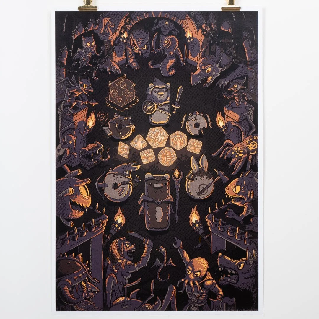 Dungeons &amp; Donuts by Stephen Dye