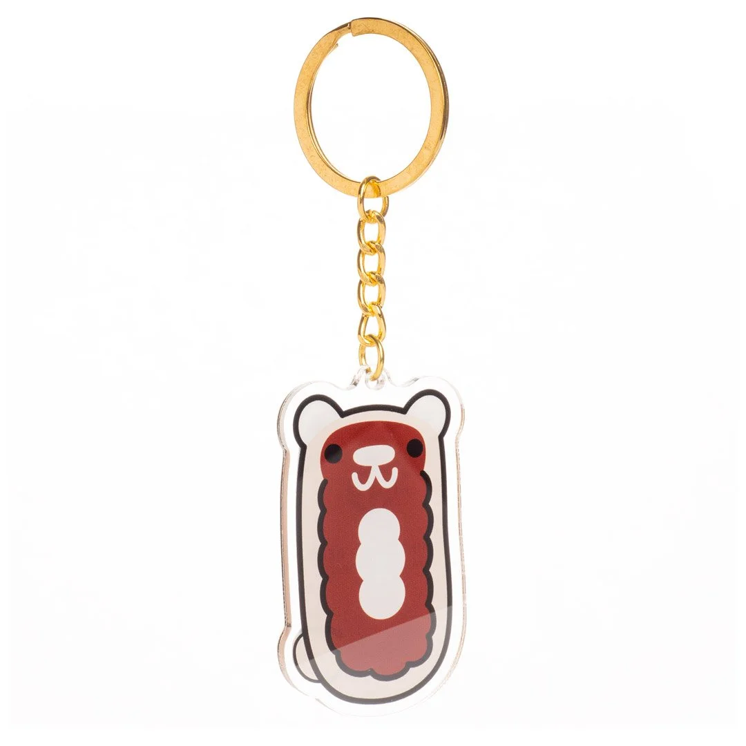 Eclair Bear Keychain