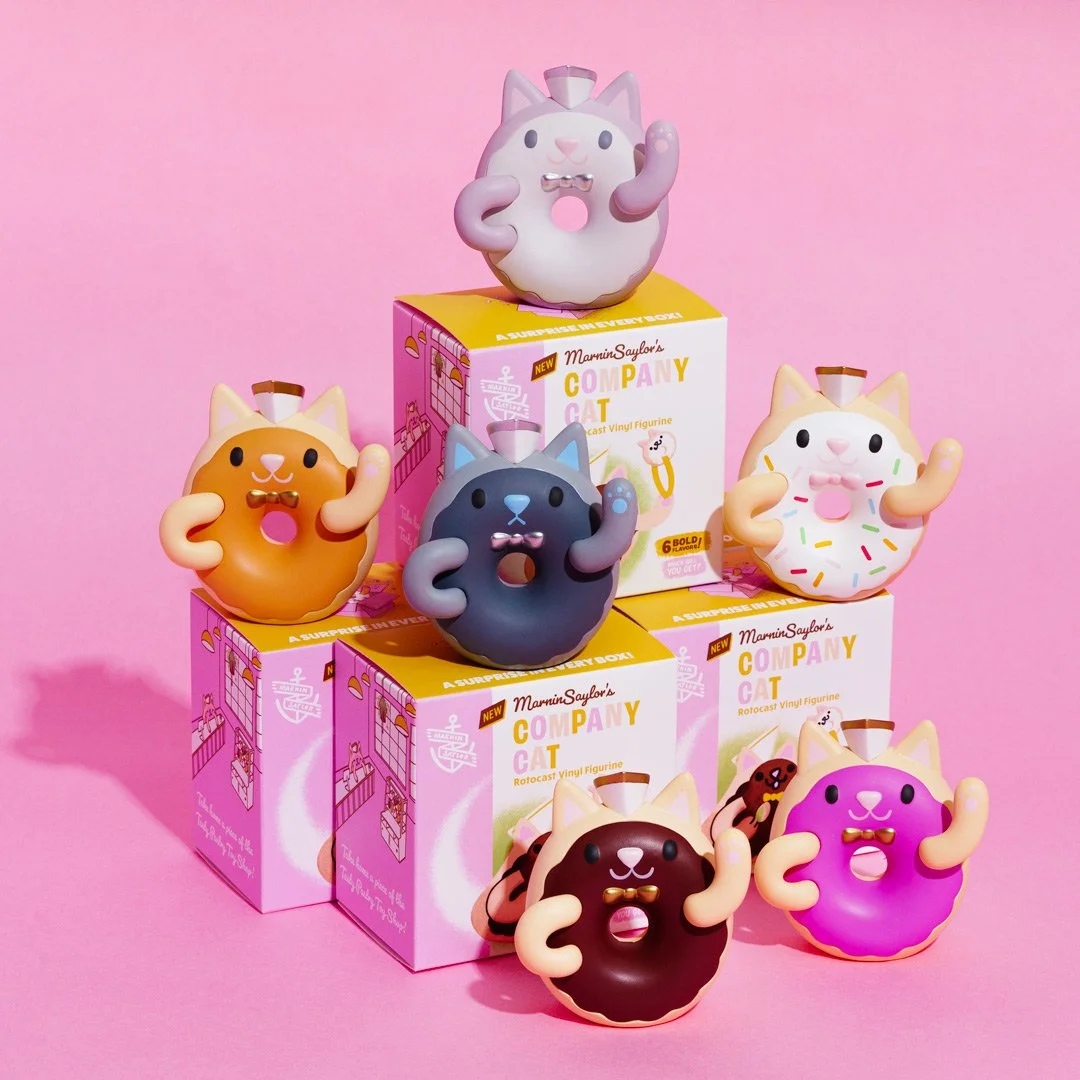 Company Cat Vinyl Toy