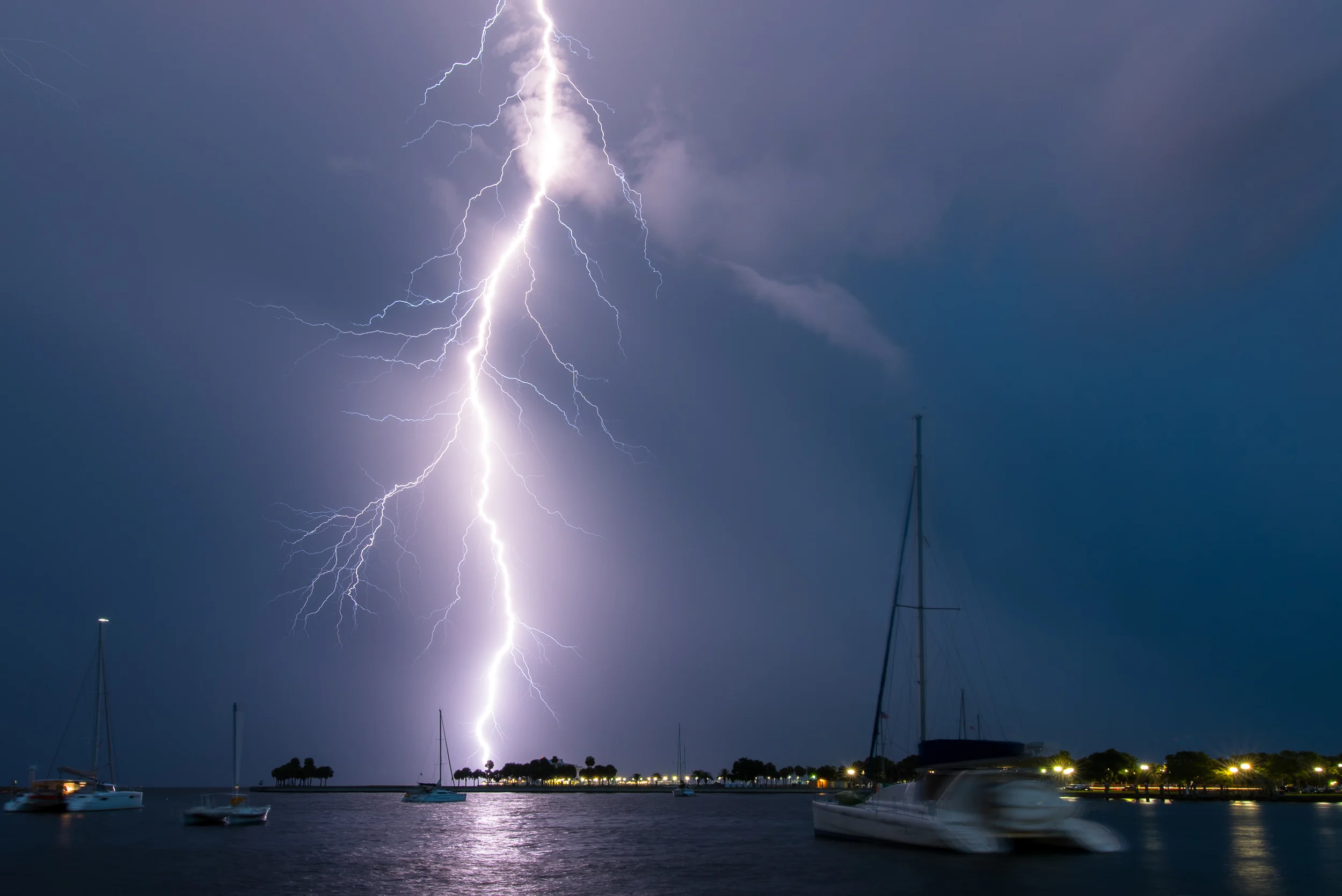 St. Pete Marina Storm