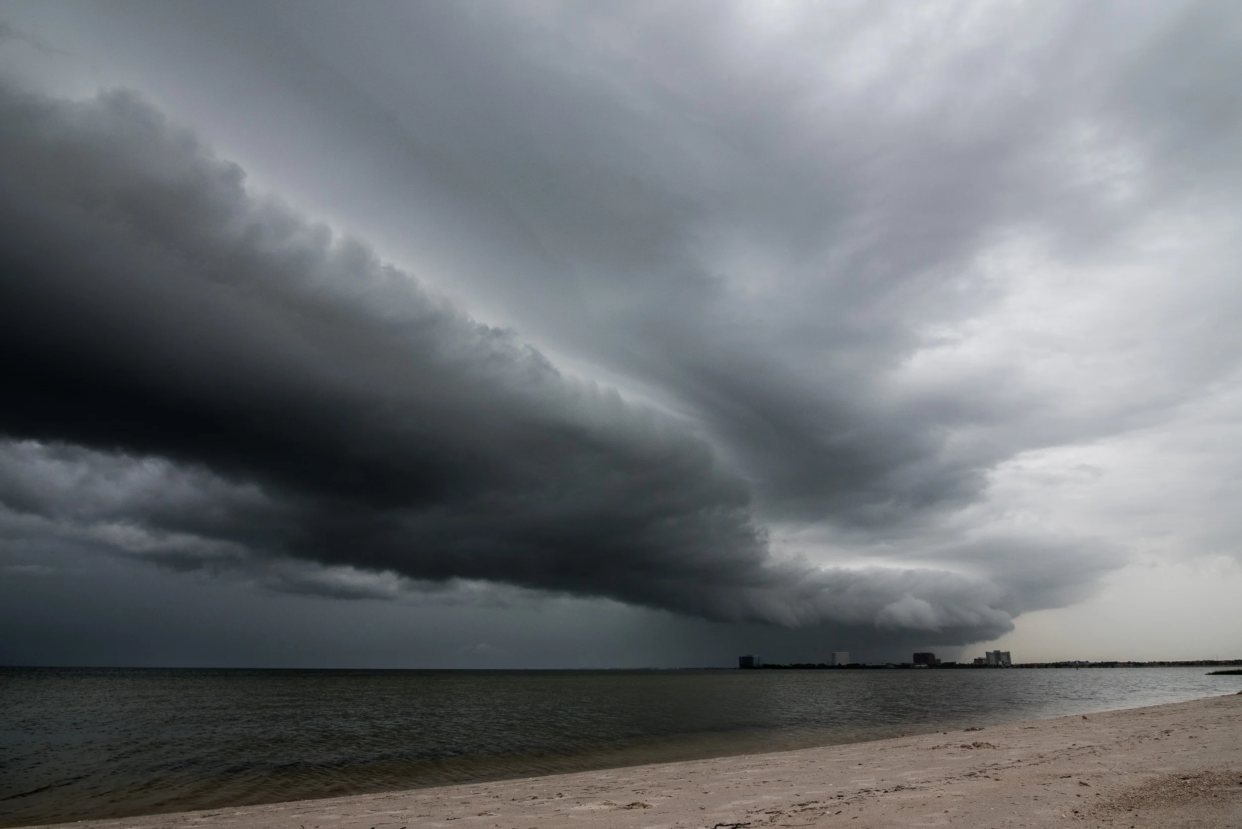 Shelf Cloud from Tropical Storm Colin