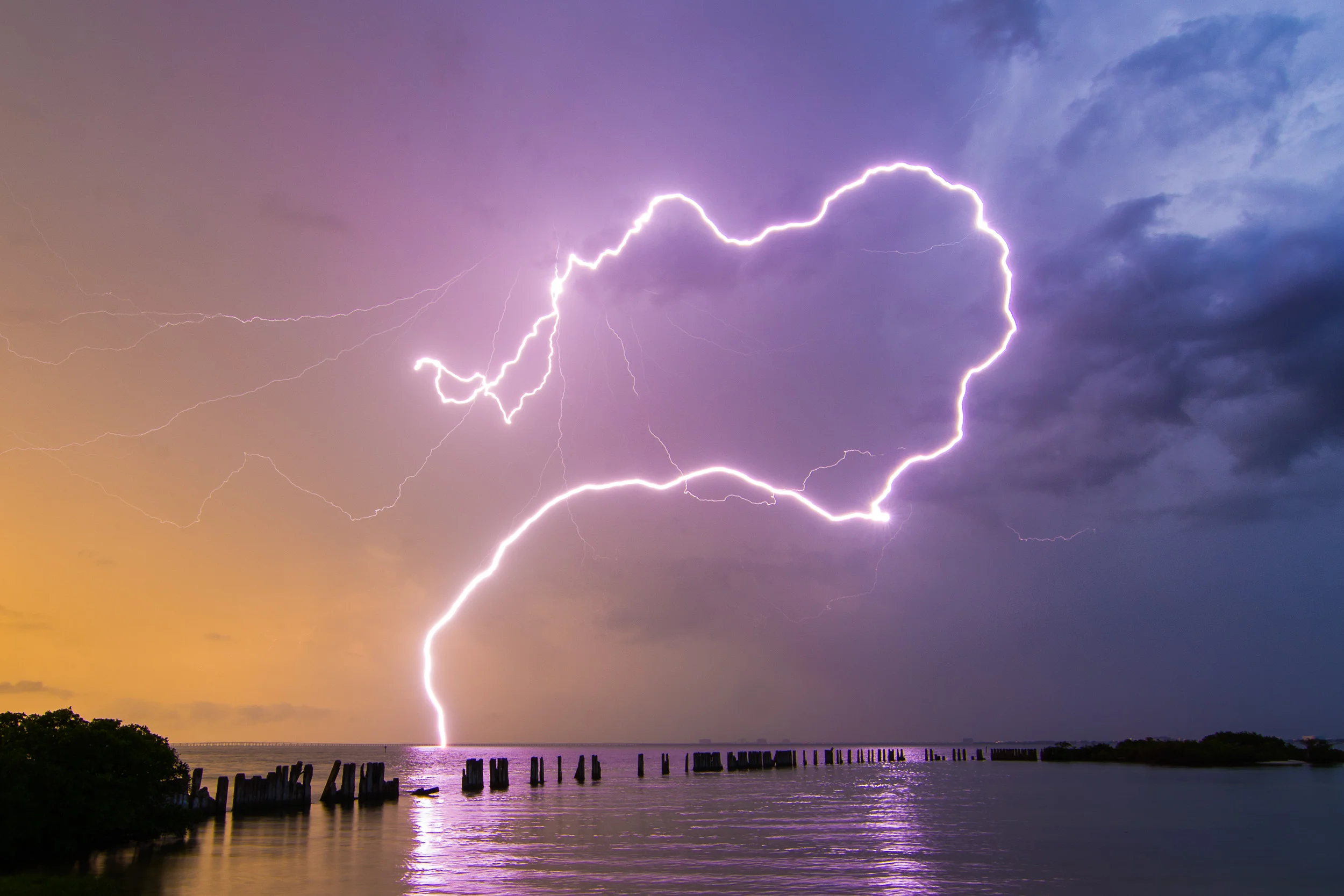 Sunset Storm