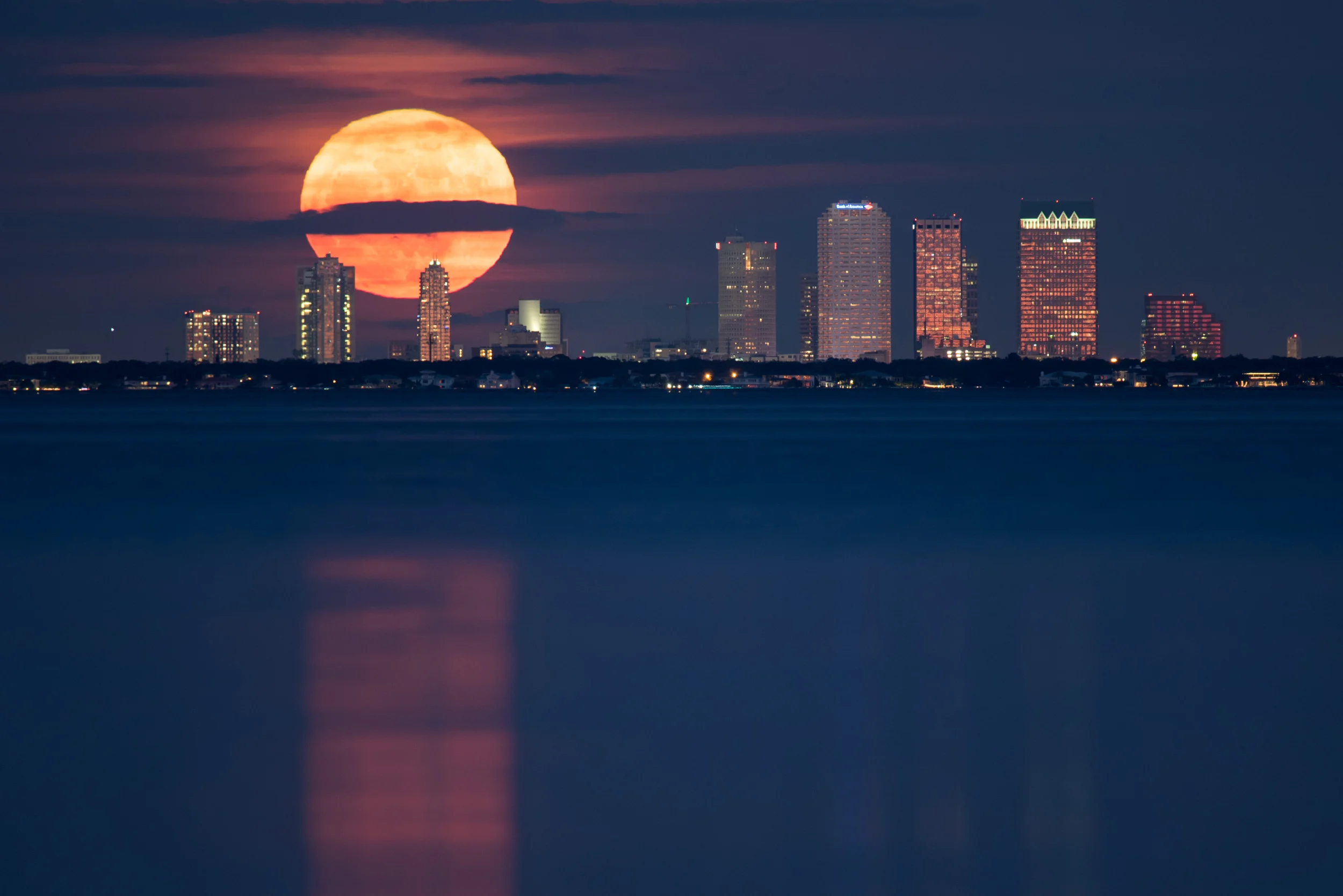 Super Moon Rising