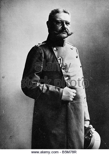 Paul von Hindenburg -- Commander Central Army, Western Front